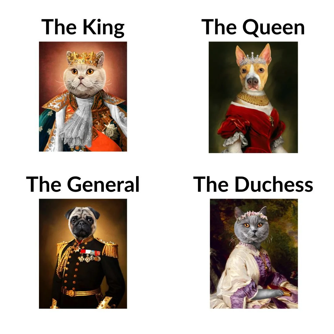 The Queen - Renaissance Pet Portrait - Image 10